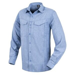 Helikon-Tex Defender Mk2 Gentleman Shirt Long Sleeve Mens Light Blue Gorpcore